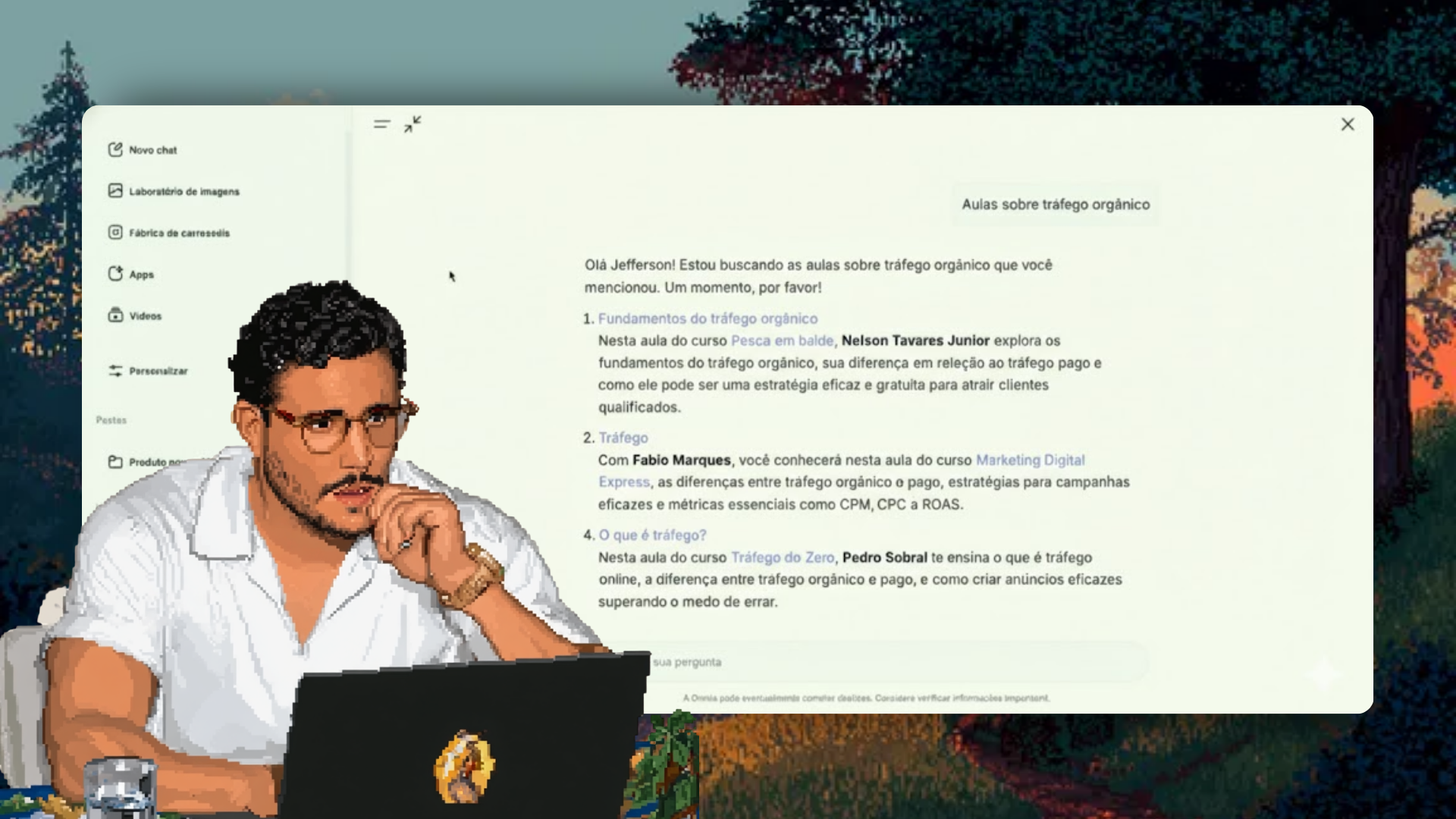 Omnia - Central de agentes de Ícaro de Carvalho